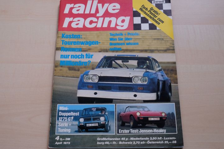 Deckblatt Rallye Racing (04/1973)